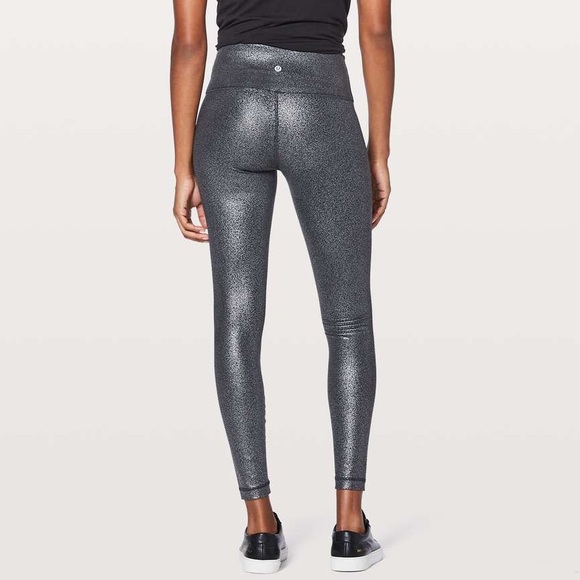 (NWT) Lululemon Wunder Under HR Tight *Foil - Picture 3 of 7